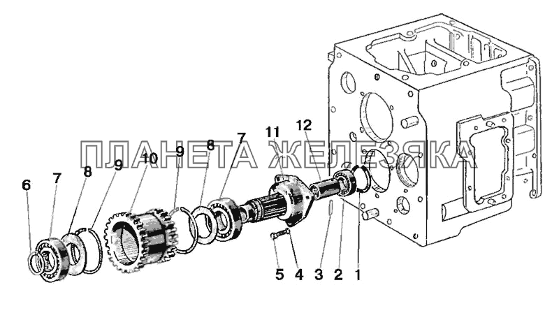 Редуктор МТЗ-80 (2009)